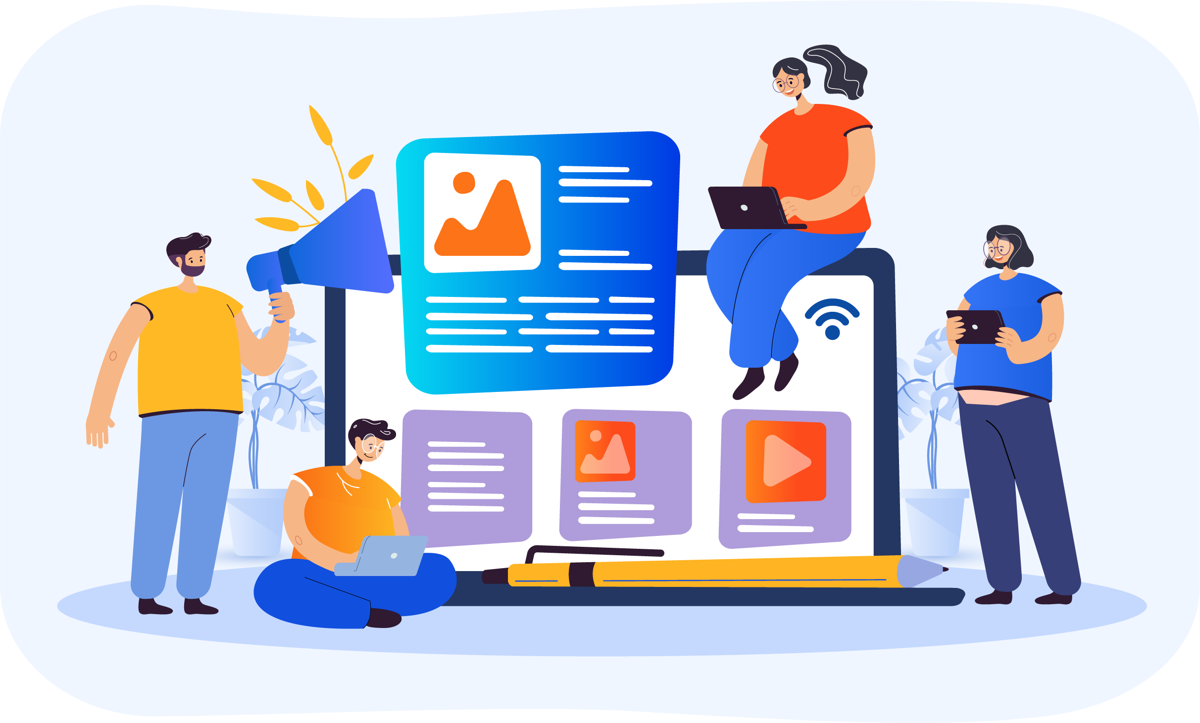 content marketing service - Triffid Marketing Ahmedabad, India